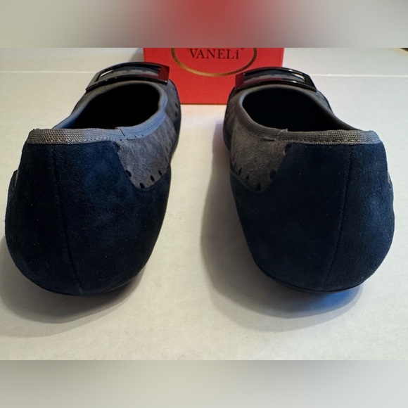 Vaneli Nicci Leather Suede Ballet Flats - Picture 5 of 7